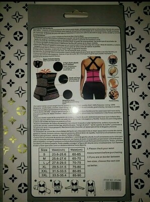 Double Strap Neoprene Waist Trainer