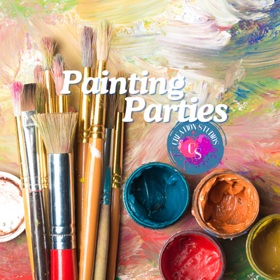 SATURDAYS AND SUNDAYS: In Studio Birthday Parties OR Parties At YOUR venue. (Reservation Requests And Information) Price Per Guest Starting at $25