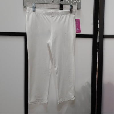 Balera White Capri Leggings Balera White Capri Leggings