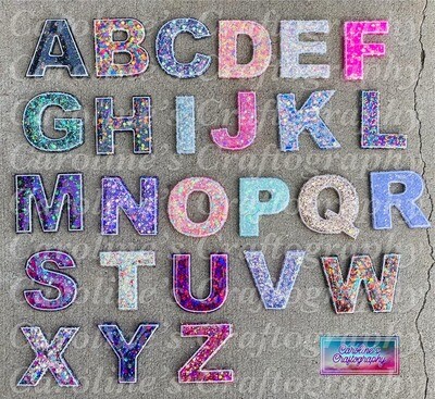 2in Alphabet Outlines Acrylic Download
