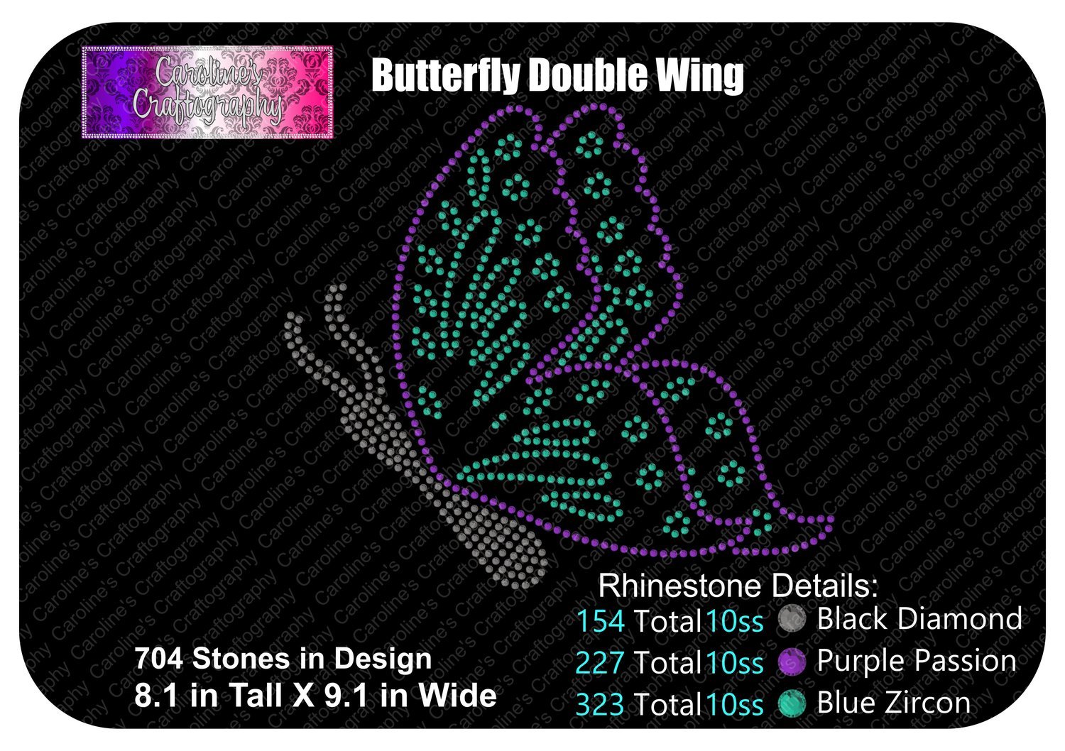 Butterfly Double Wing Stone