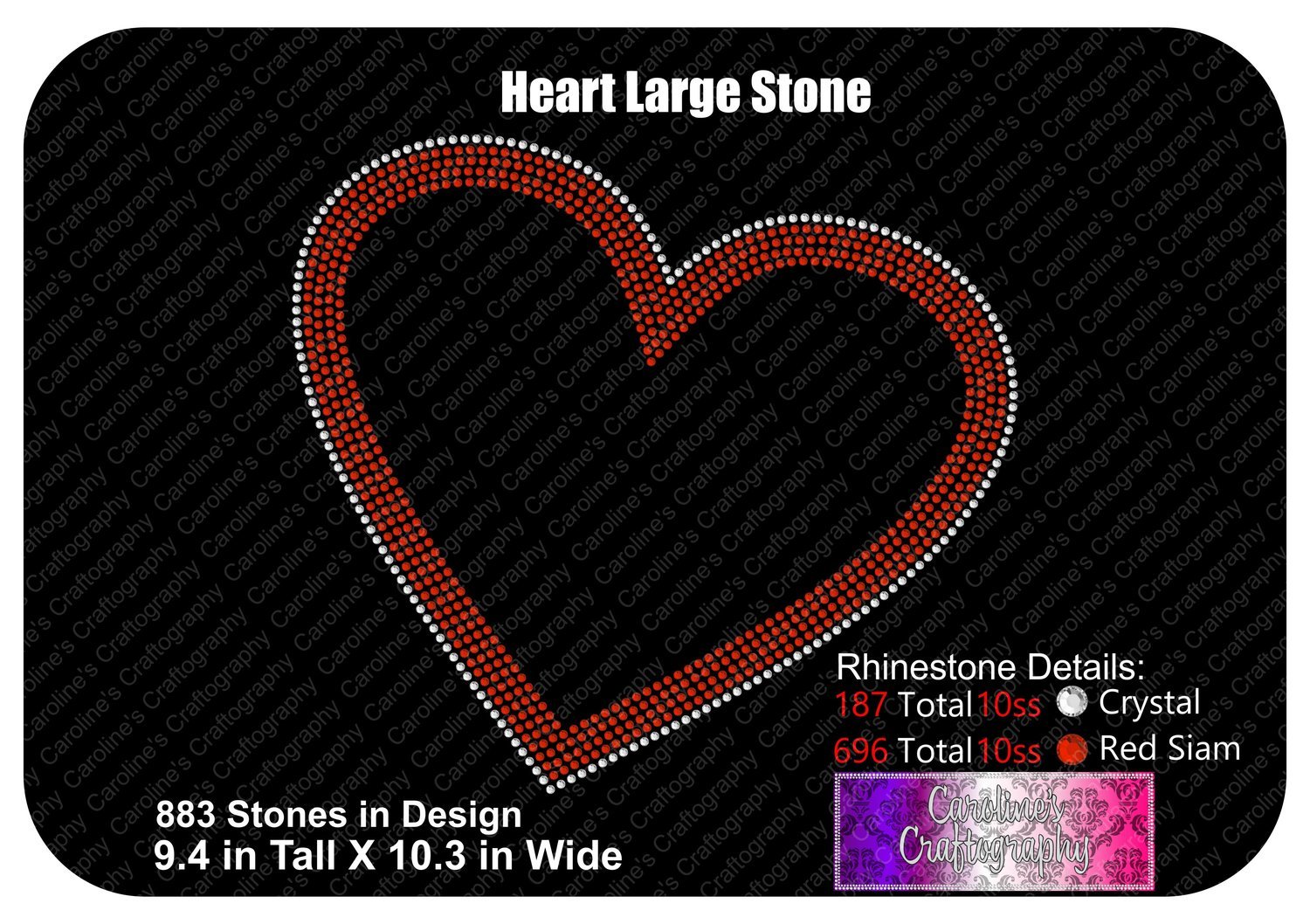 Heart Large Stone