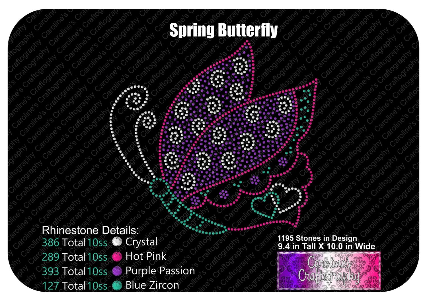 Spring Butterfly Stone