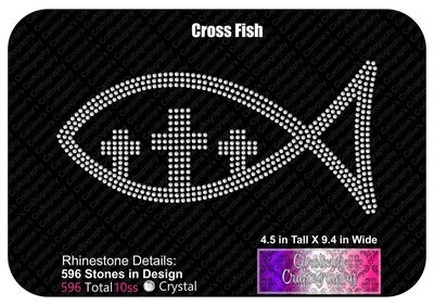 Cross Fish Stone