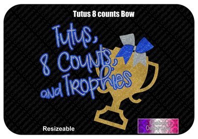 Tutus, 8 Counts and Trophies (allstar cheer)
