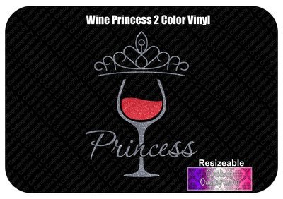 Wine Princess 2 Color Vinyl