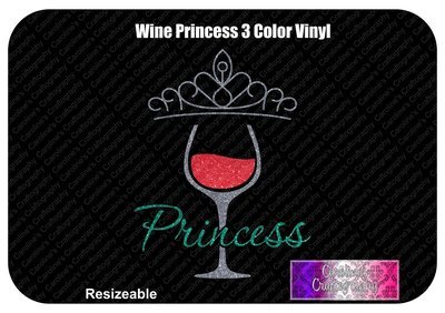 Wine Princess 3 Color Vinyl