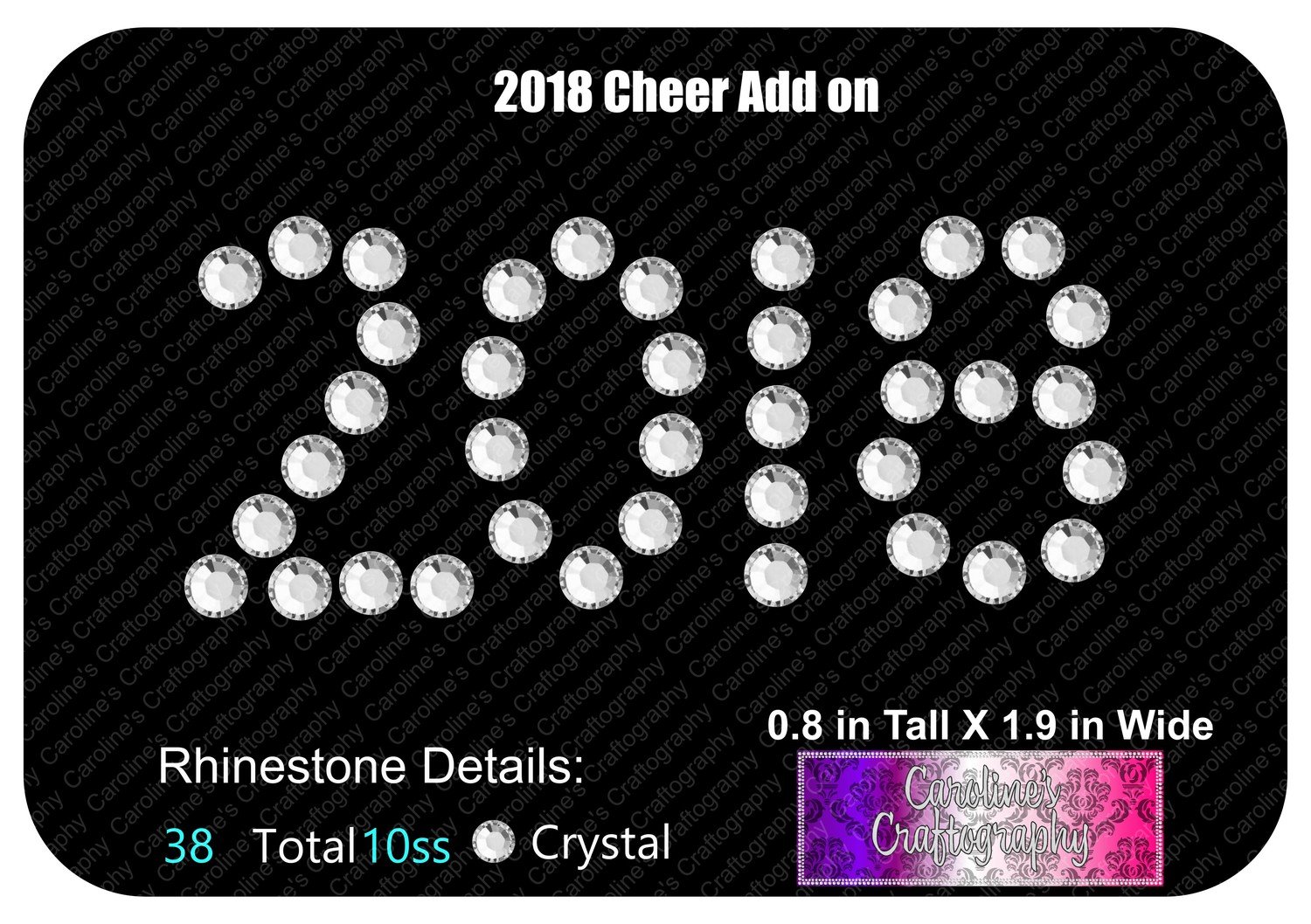 2018 Cheer Bow Add on