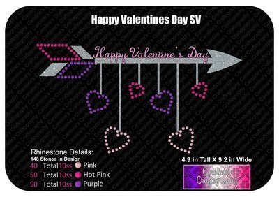 Happy Valentine's Day Stone Vinyl (SV)