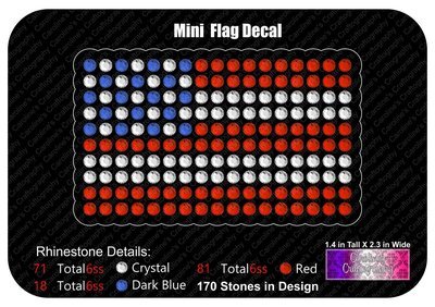 Mini Flag Decal