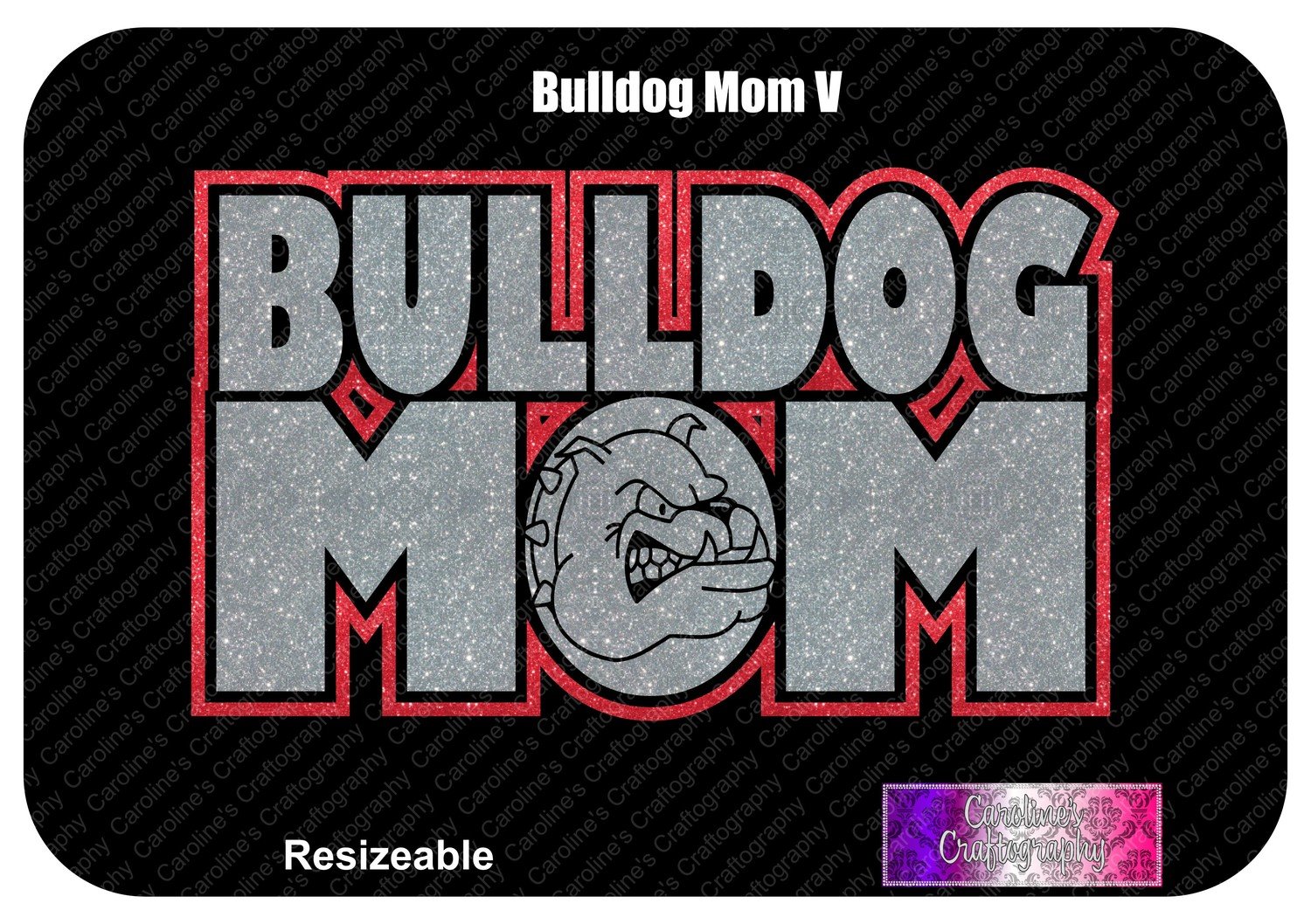 Bulldog Mom Vinyl
