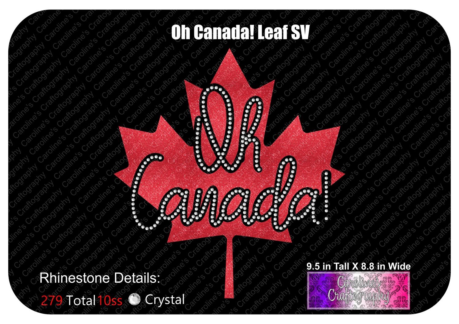 Oh Canada! Maple Leaf Stone Vinyl