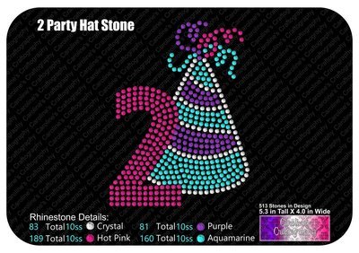 Party Hat Number 2 Stone