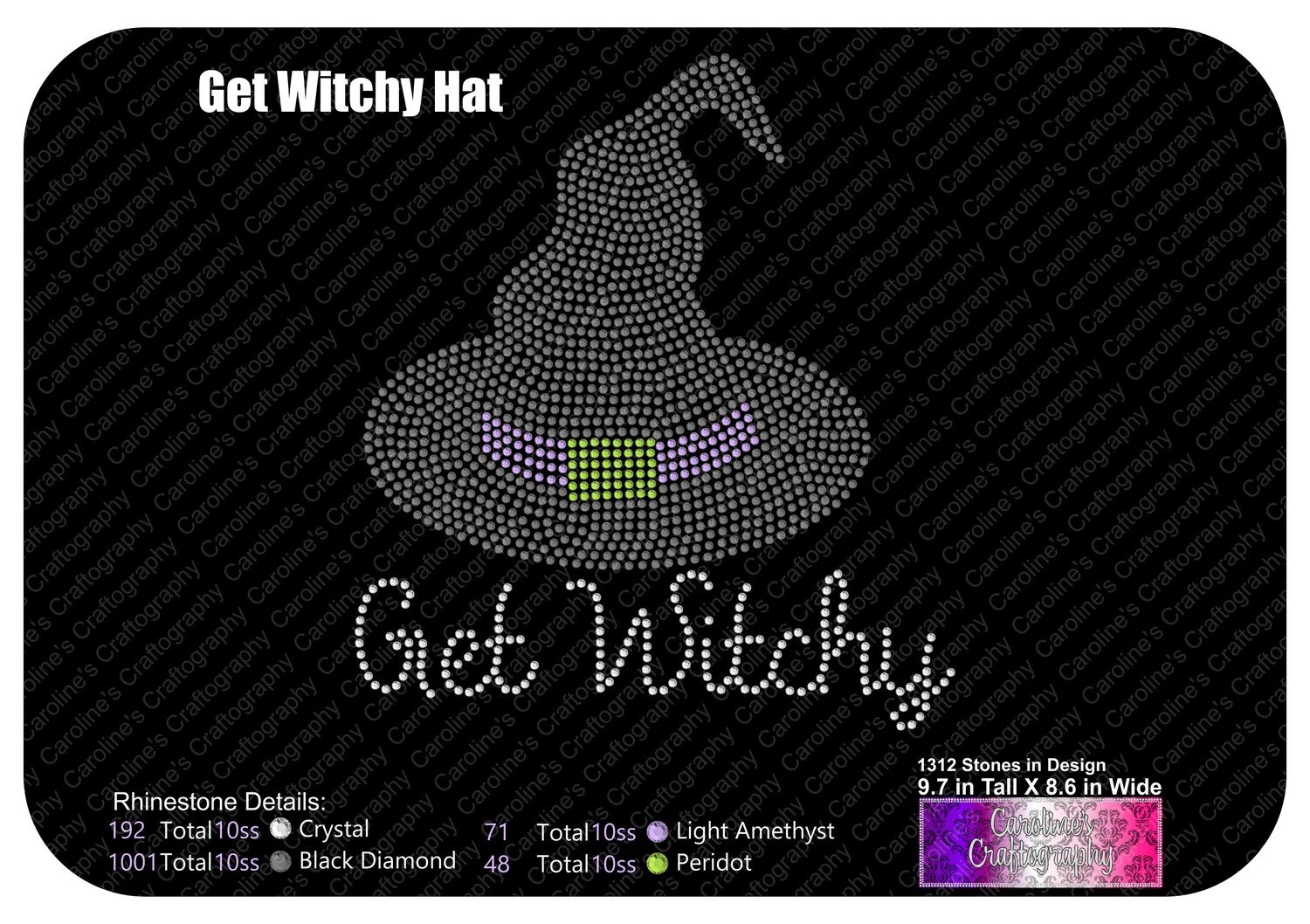 Get Witchy Hat Stone