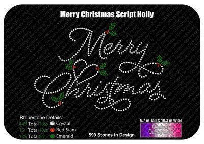 Merry Christmas Script Holly Stone