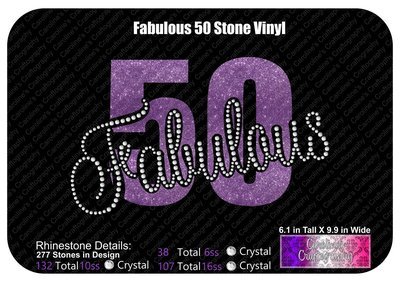 Fabulous Fifty (50) Stone Vinyl