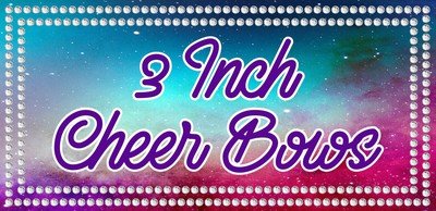 3 Inch Cheer Bows