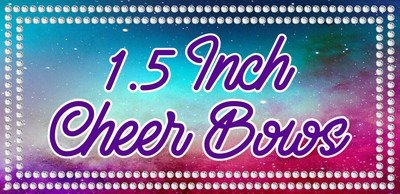 1.5 Inch Cheer Bows