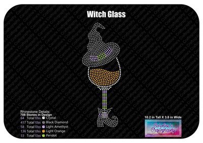 Witch Wine Glass