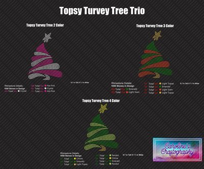 Topsy Turvey Tree Trio