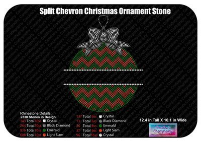 Split Chevron Ornament Stone