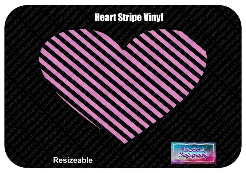 Heart Stripe Vinyl