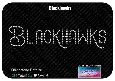 Blackhawks Mascot Name Stone