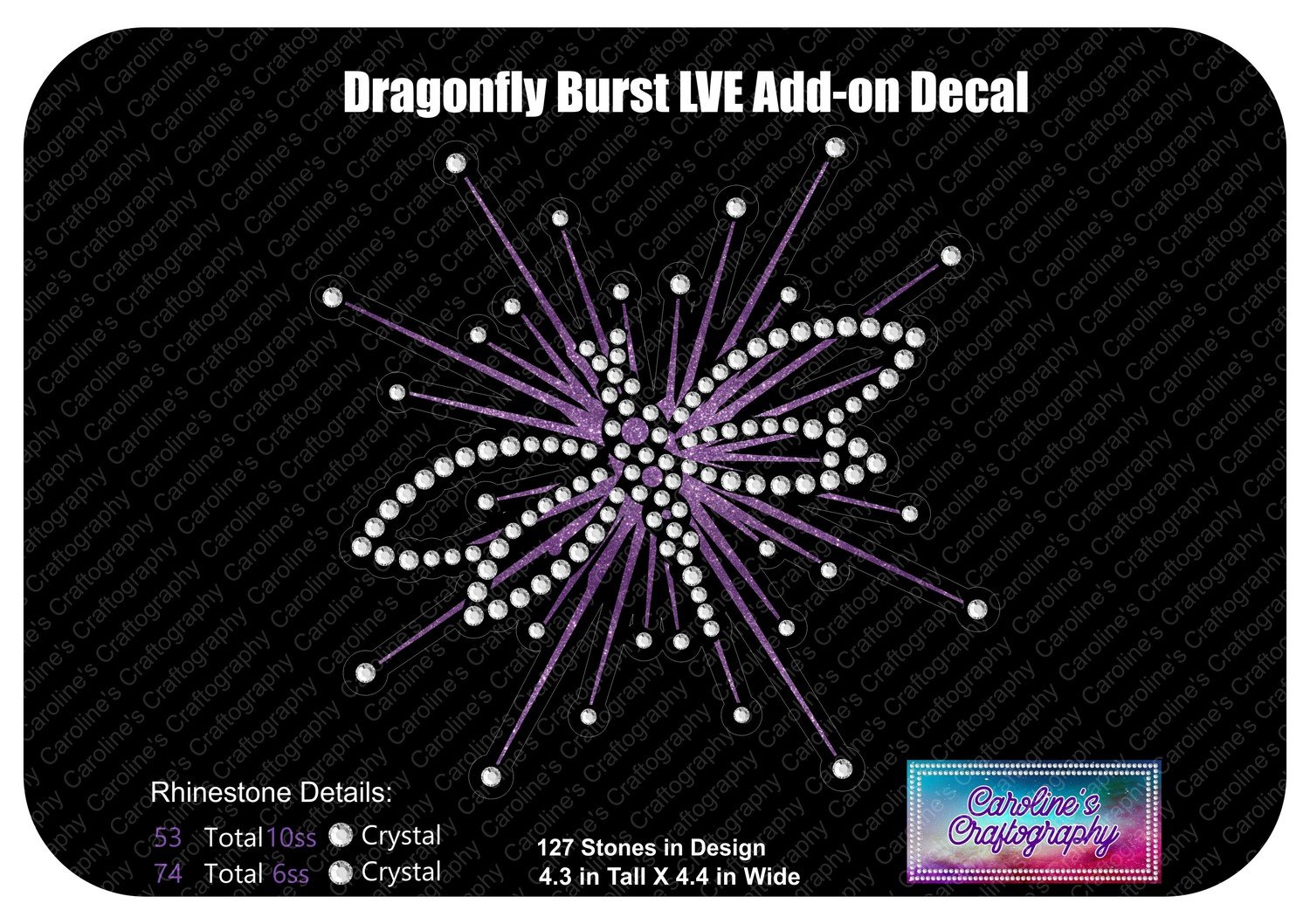 Dragonfly Burst LVE Add-on Decal SV