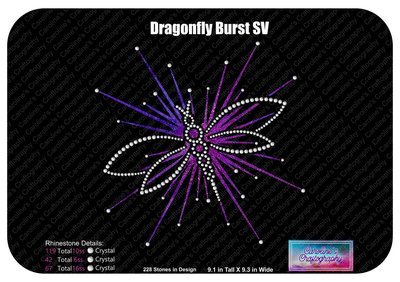 Dragonfly Burst Stone Vinyl