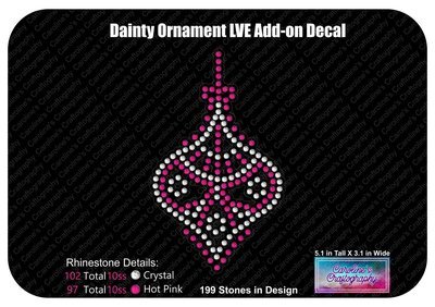 Dainty Ornament LVE Add-on Decal