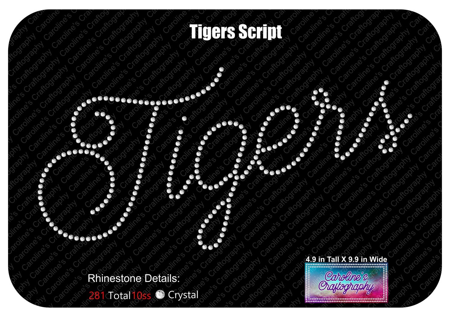 Tigers Script Stone