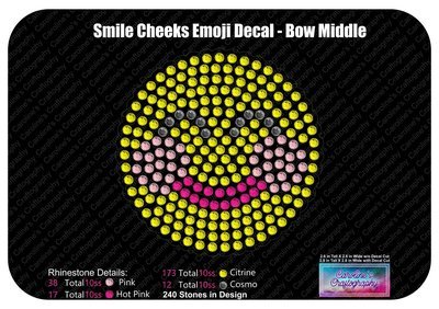 Smile Cheeks Emoji Decal