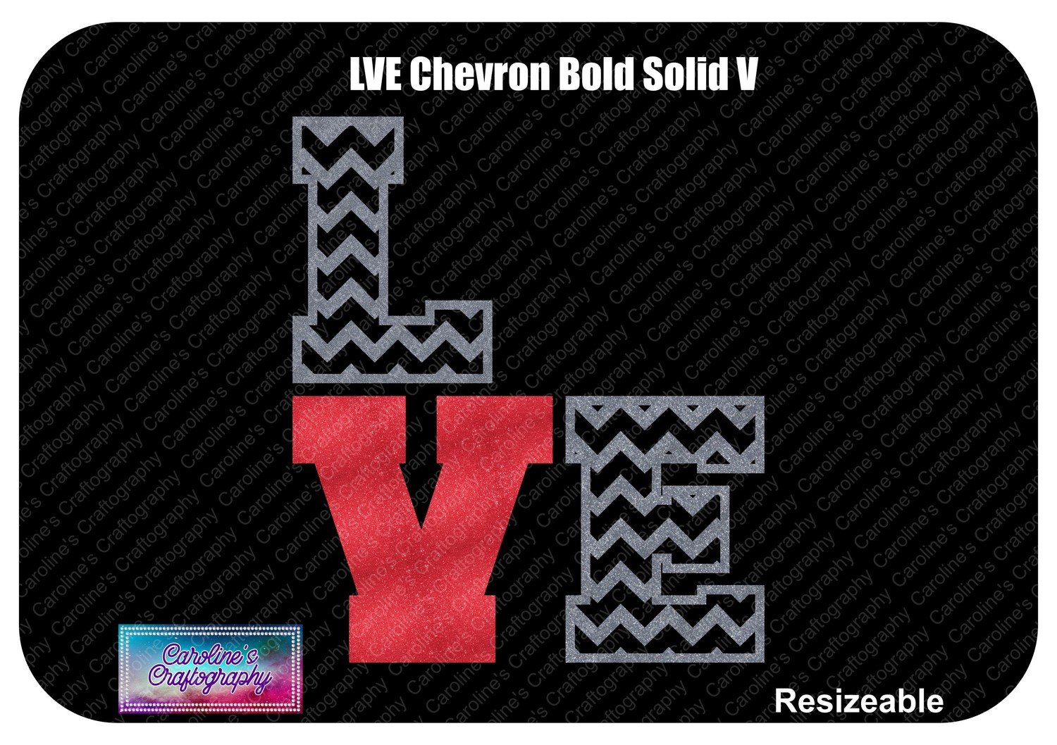 Chevron LVE Bold Solid V Vinyl