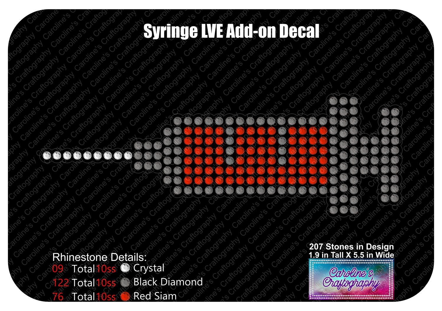 Syringe LVE Add-on and Decal