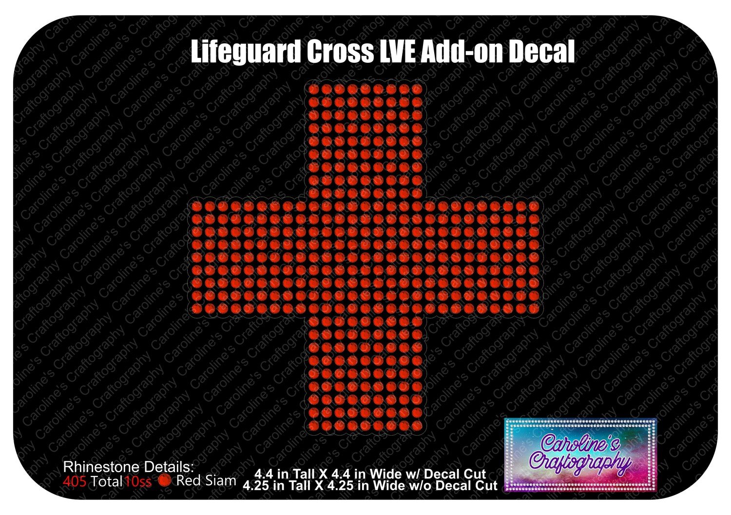 Lifeguard Cross LVE Add-on Decal