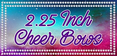 2.25 Inch Cheer Bows
