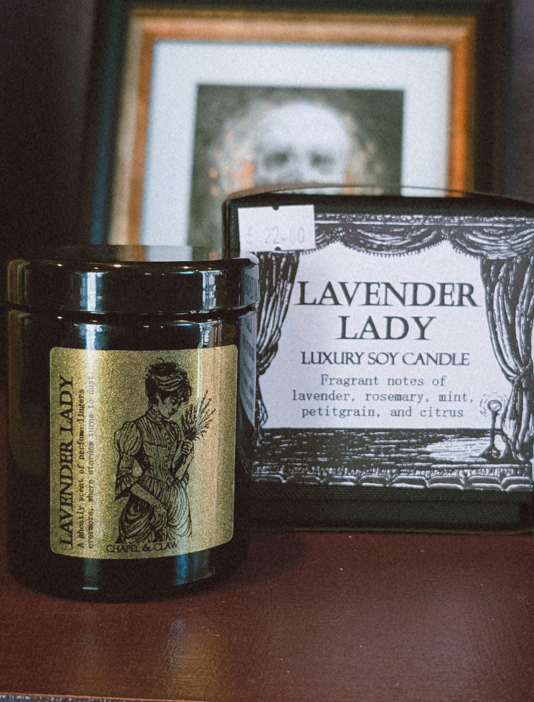 Chapel &amp; Claw Lavender Lady Scented Candle