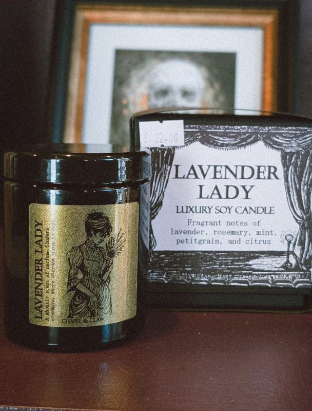Chapel &amp; Claw Lavender Lady Scented Candle