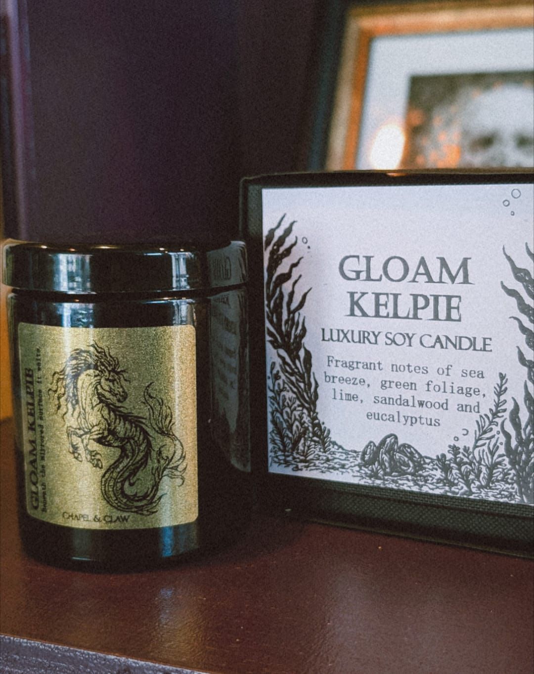 Chapel &amp; Claw Scented Candle Gloam Kelpie