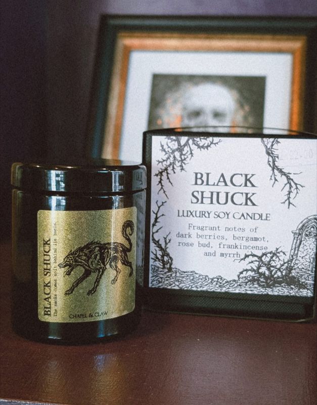 Chapel &amp; Claw Black Shuck Scented Candle