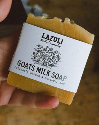 Calendula & Lavender Goats Milk Soap