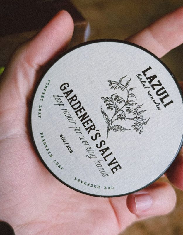 Lazuli Gardener's Herbal Salve 60g