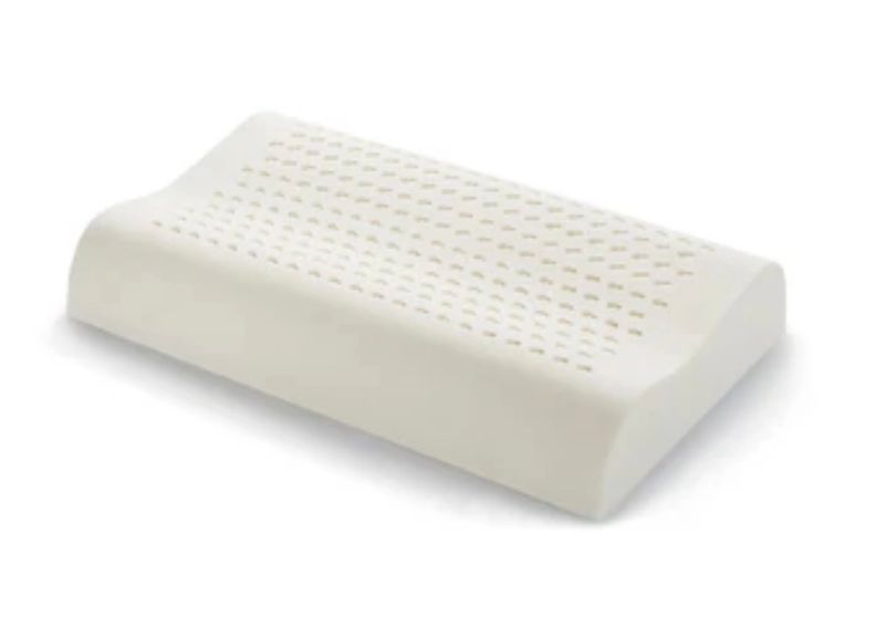 100% latex pillow crafted for ultimate comfort and support, designed to improve sleep quality with its natural, hypoallergenic, and breathable properties. This premium latex pillow provides optimal neck and head alignment, relieving pressure points and enhancing rest. Made entirely from durable, eco-friendly latex, it offers natural antibacterial protection, ensuring a hygienic sleep environment free from allergens and bacteria. Its innovative design promotes airflow, preventing overheating and maintaining a cool, comfortable temperature throughout the night. Perfect for individuals seeking a sustainable, health-conscious solution for better sleep and long-lasting comfort.
