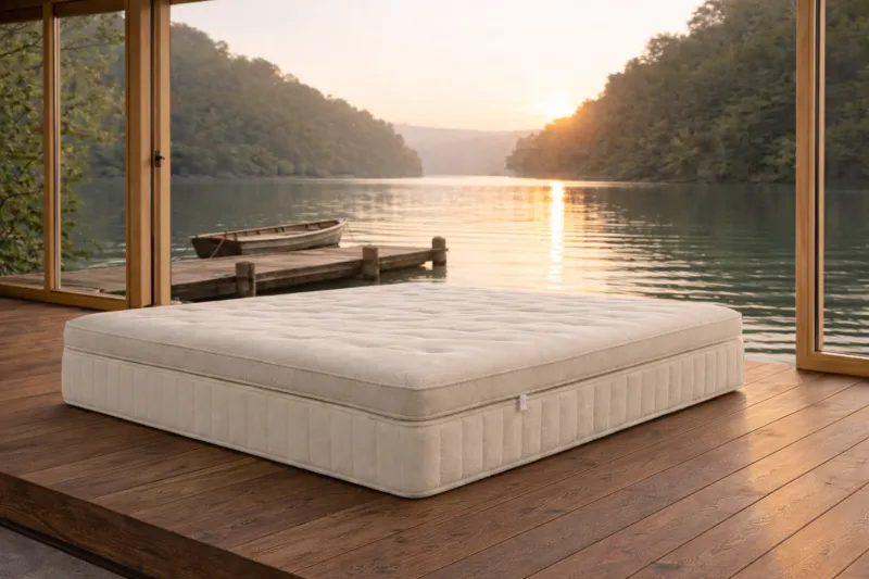 Dunlop latex mattress plush comfort organic latex rubber foam 
