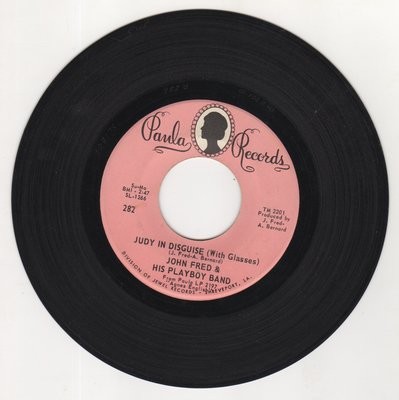Item.P.04.Judy in Disguise - 45rpm record