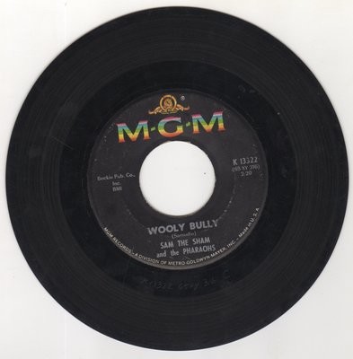 Item.P.08.Wooly Bully - 45rpm record