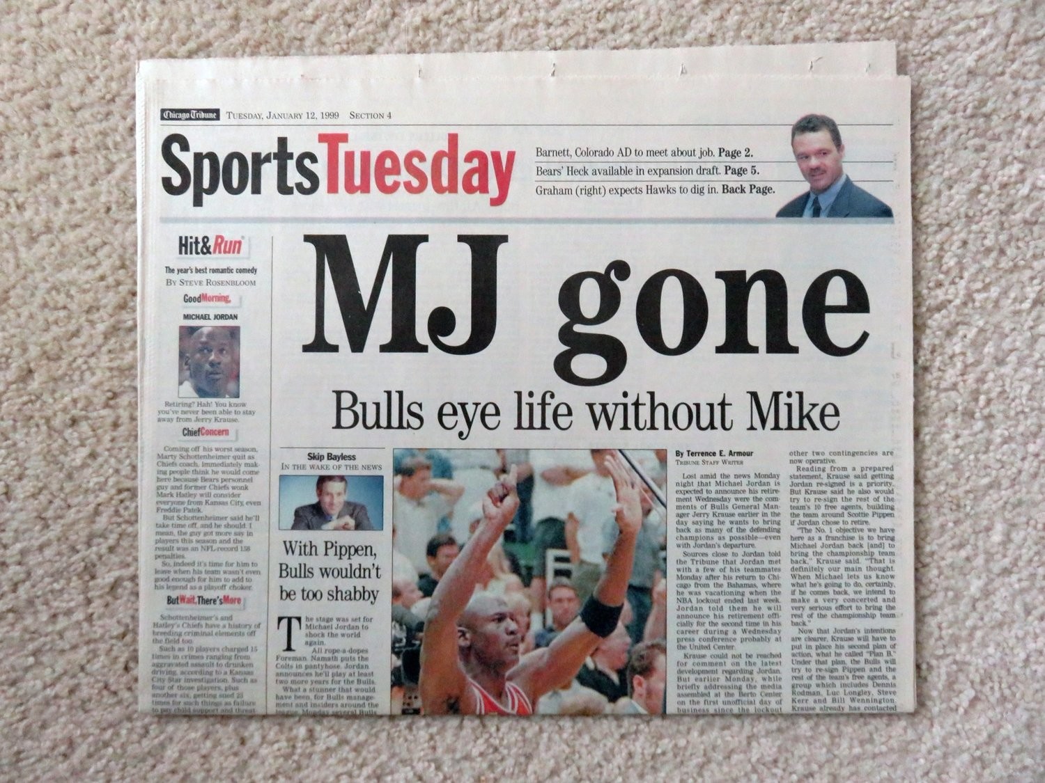(Michael Jordan) Gone