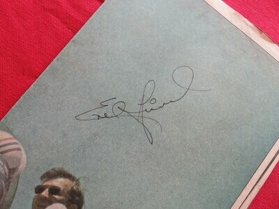Item.A.28.Evel Knievel autographed photo