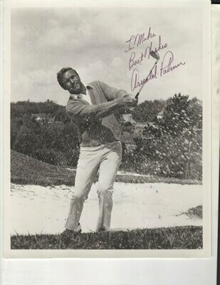 Item.A.46 Arnold Palmer autographed photo