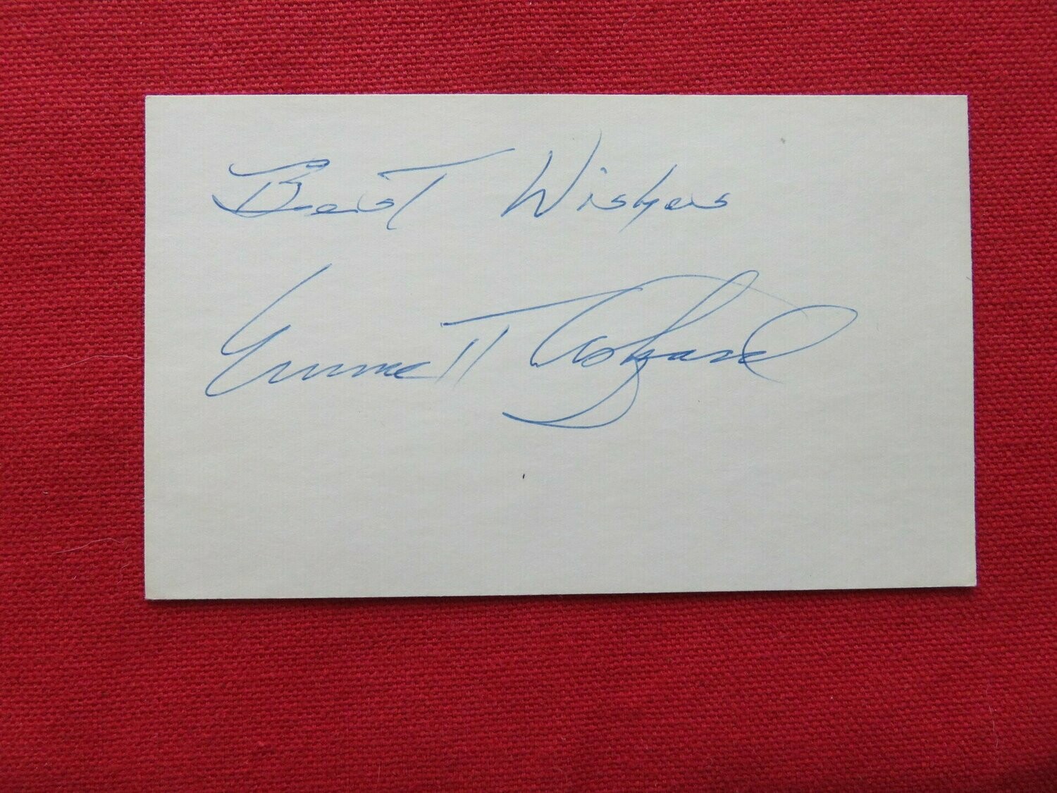 Item.A.70.Emmett Ashford autographed 3x5